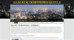 Desktop Screenshot of bangkokdowntownhotels.com
